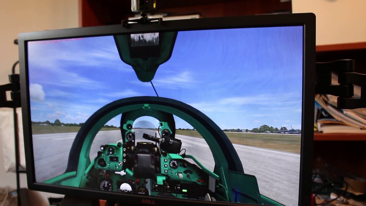 TrackIR 5 w. TrackClip Flight Simulator X gameplay