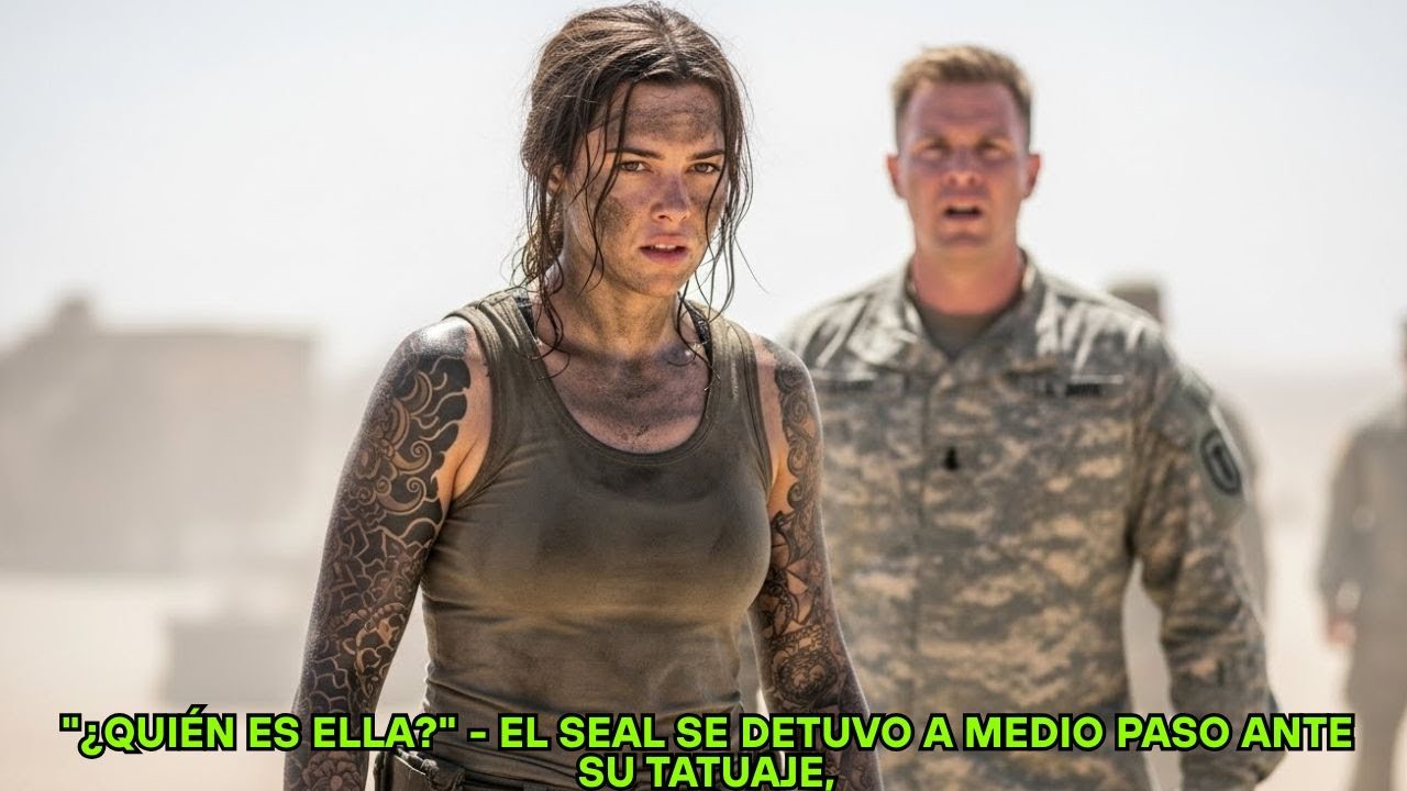 “¿Quién es ella?” — La comandante SEAL se detuvo al ver su tatuaje mientras el campamento se burlaba