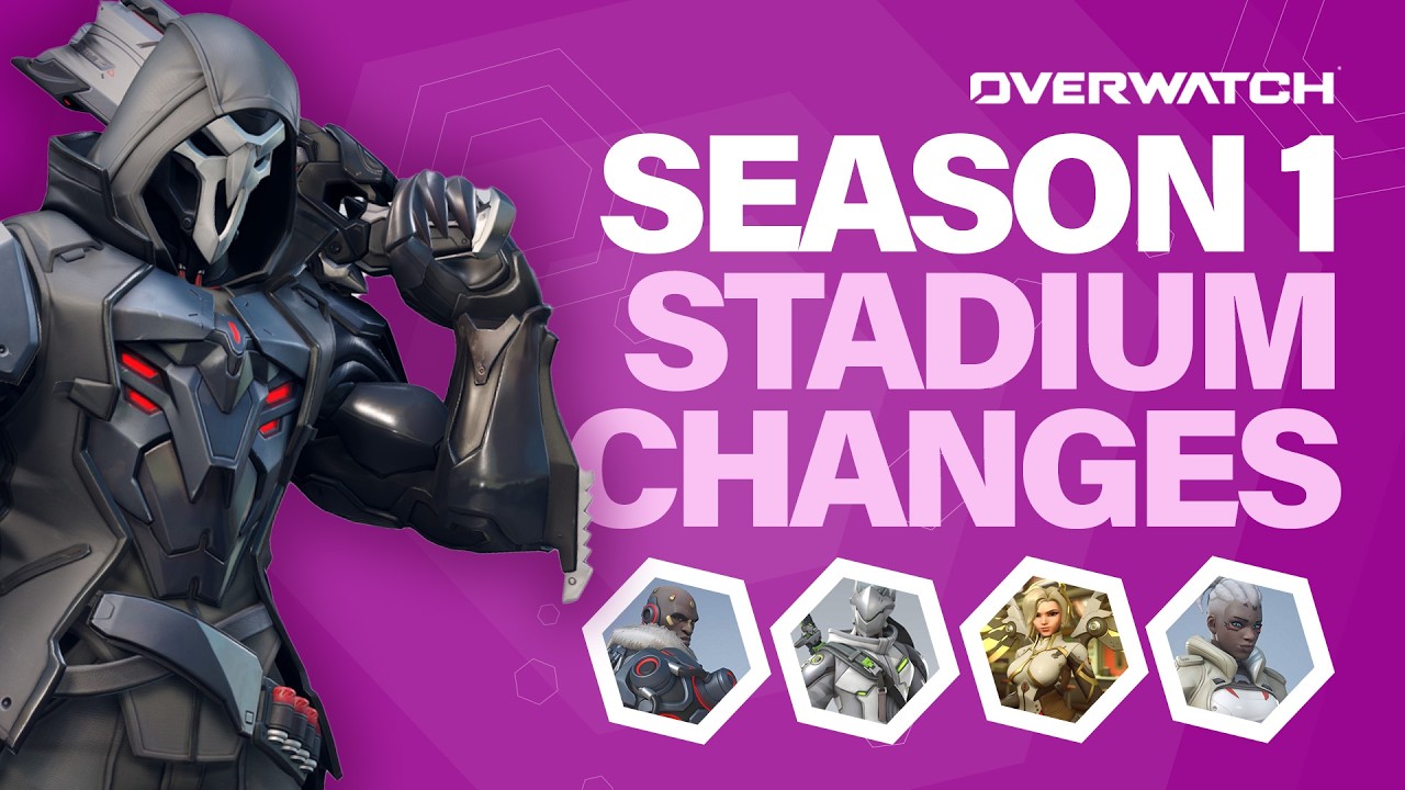 The Stadium Patch Notes Are HERE | Overwatch Season 1