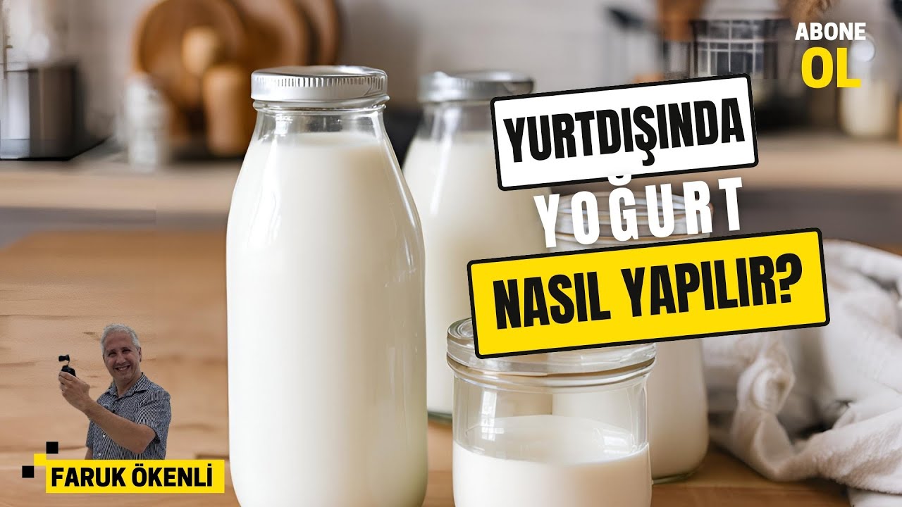 Yurtdışında Yoğurt Nasıl Yapılır? Past&ouml;rize S&uuml;tten Evde Kendi Yoğurdunu Kendin Yap! 🎉