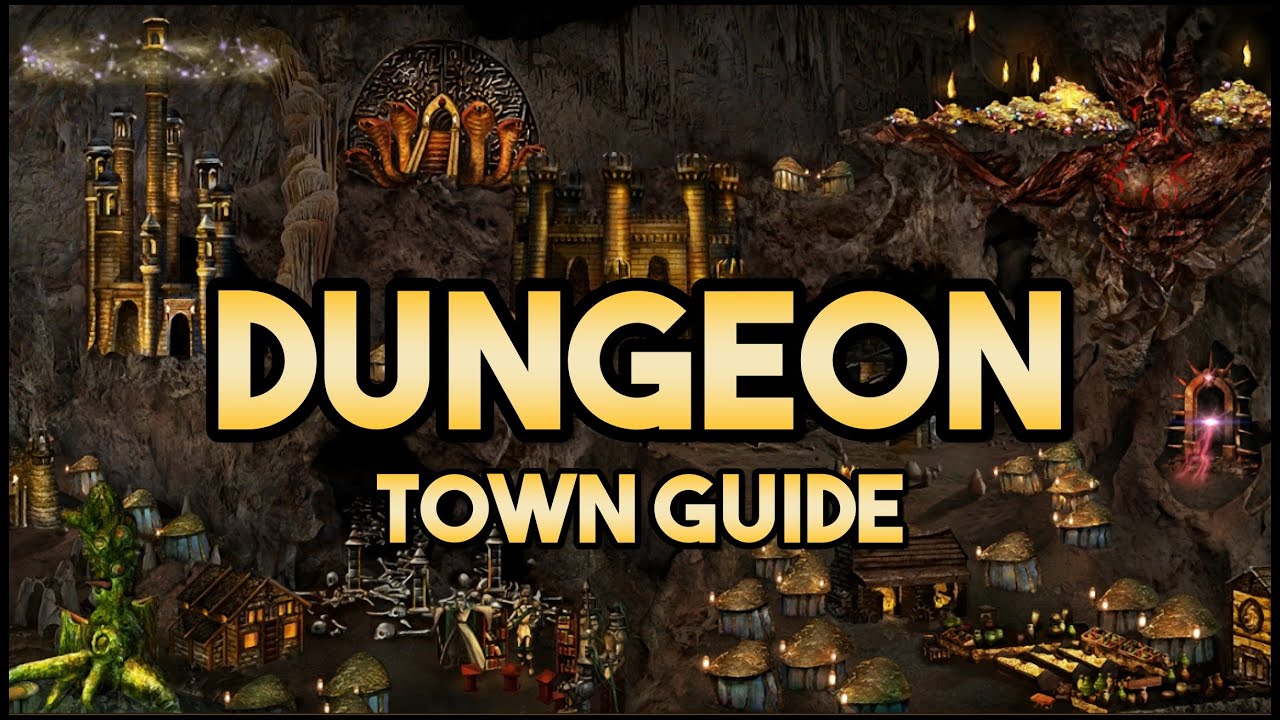 Heroes 3: DUNGEON Town Overview / Strategy Guide