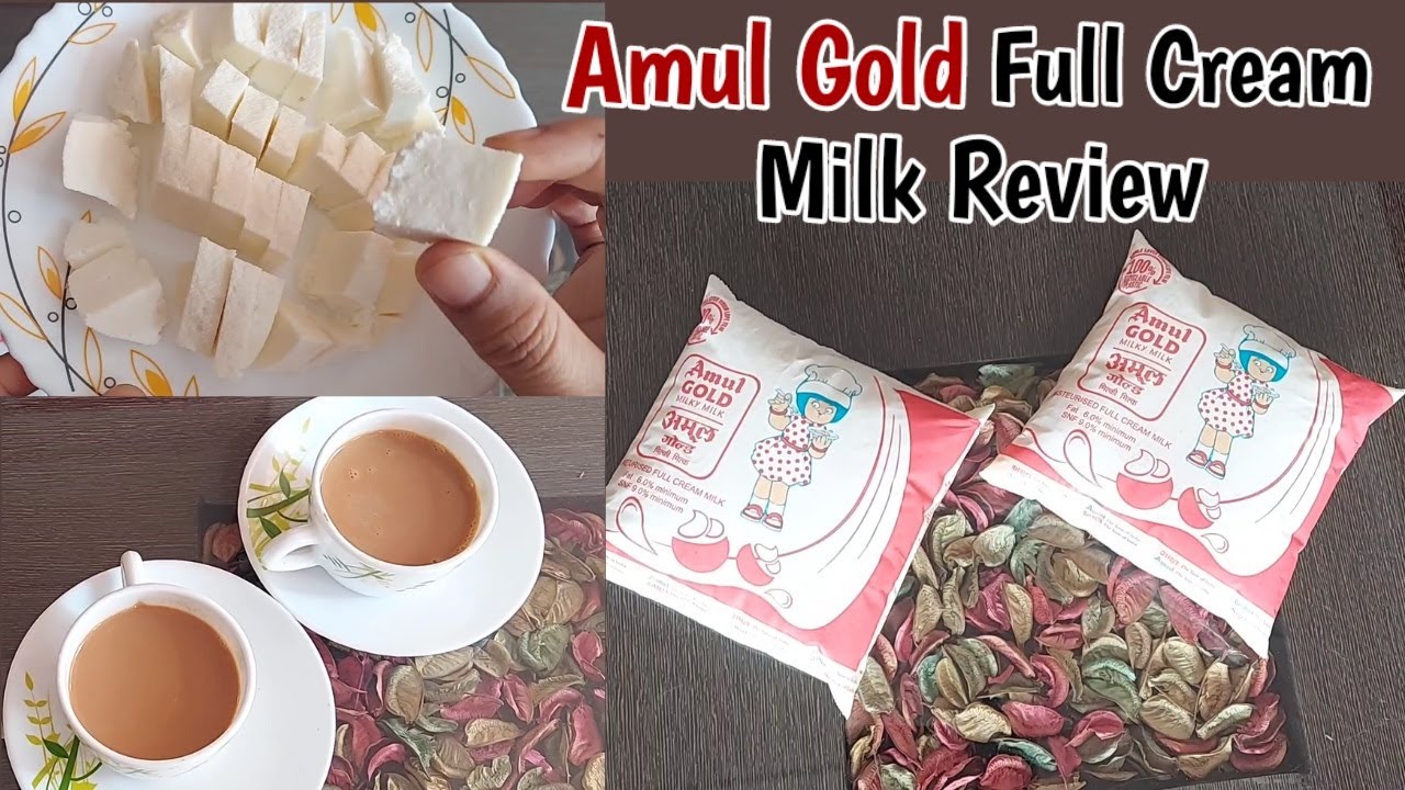 Amul Gold Milk Review | Amul Full Cream Milk Review | Amul Milk Recipes | Amul Milk