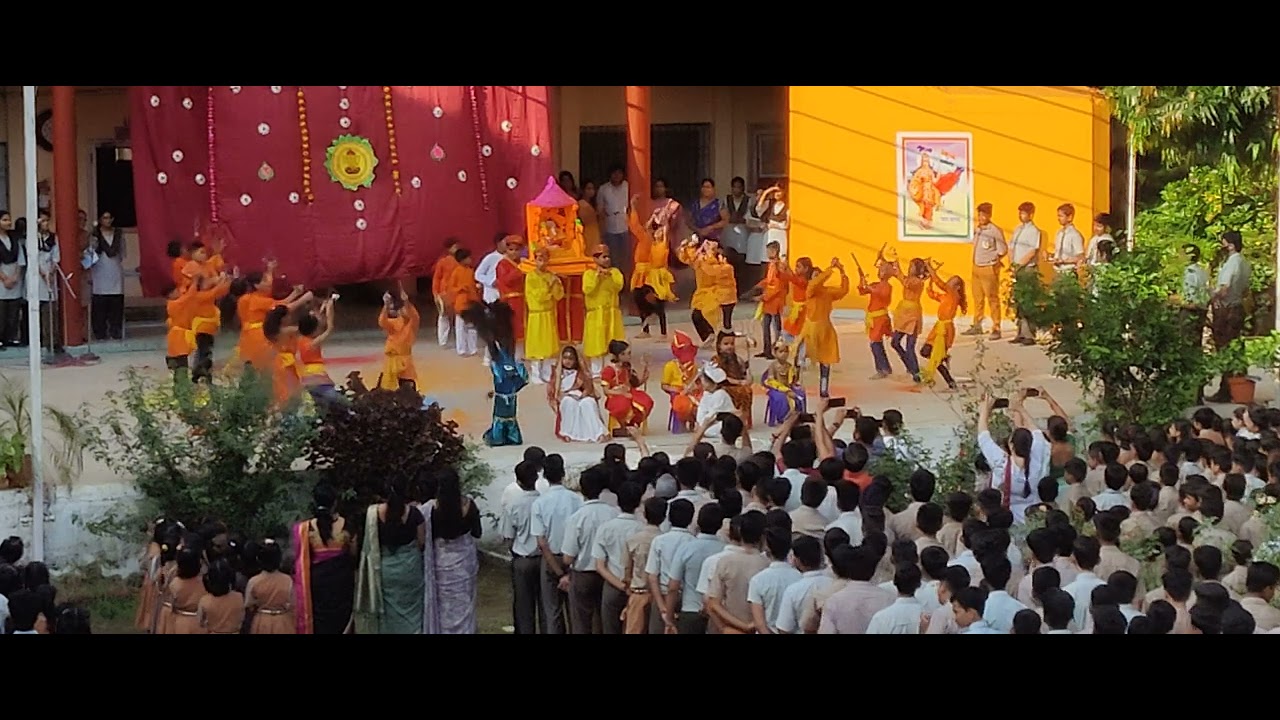 Ganpati Mahotsav celebrated by the Lil stars of Samaritans school.
