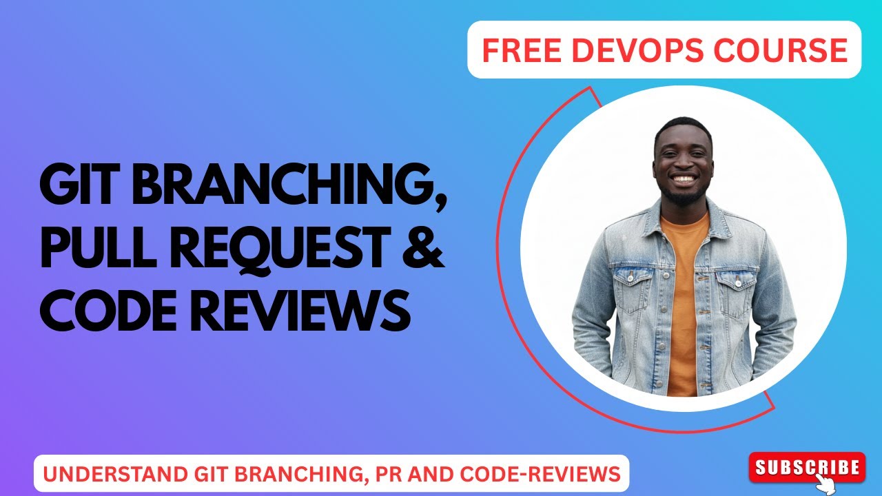 Git Branching & PR & Code-reviews | FREE DevOps Course | #devops #devopstrainingvideos #git #github