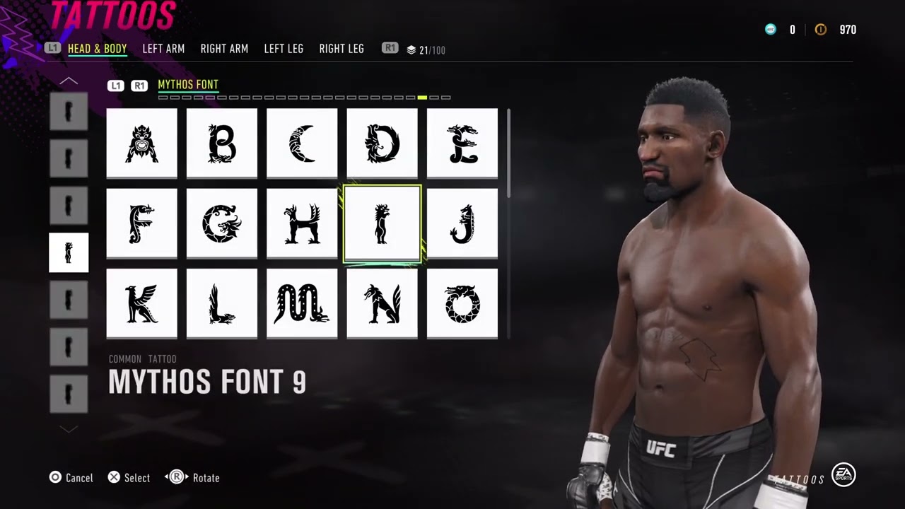 How to make Cedric Doumbe - UFC 4