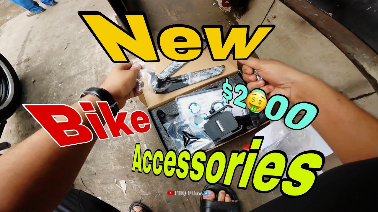 Bike Looking Glass & Mobile Holder in $ 2000 Taka || লুকিং গ্লাস এবং মোবাইল হোল্ডার || FHQ Films