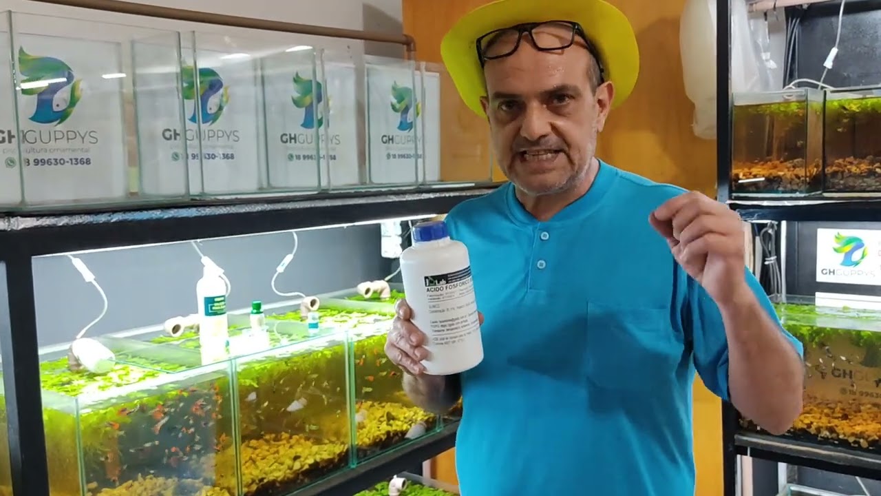 Redução de PH em água acida e água base