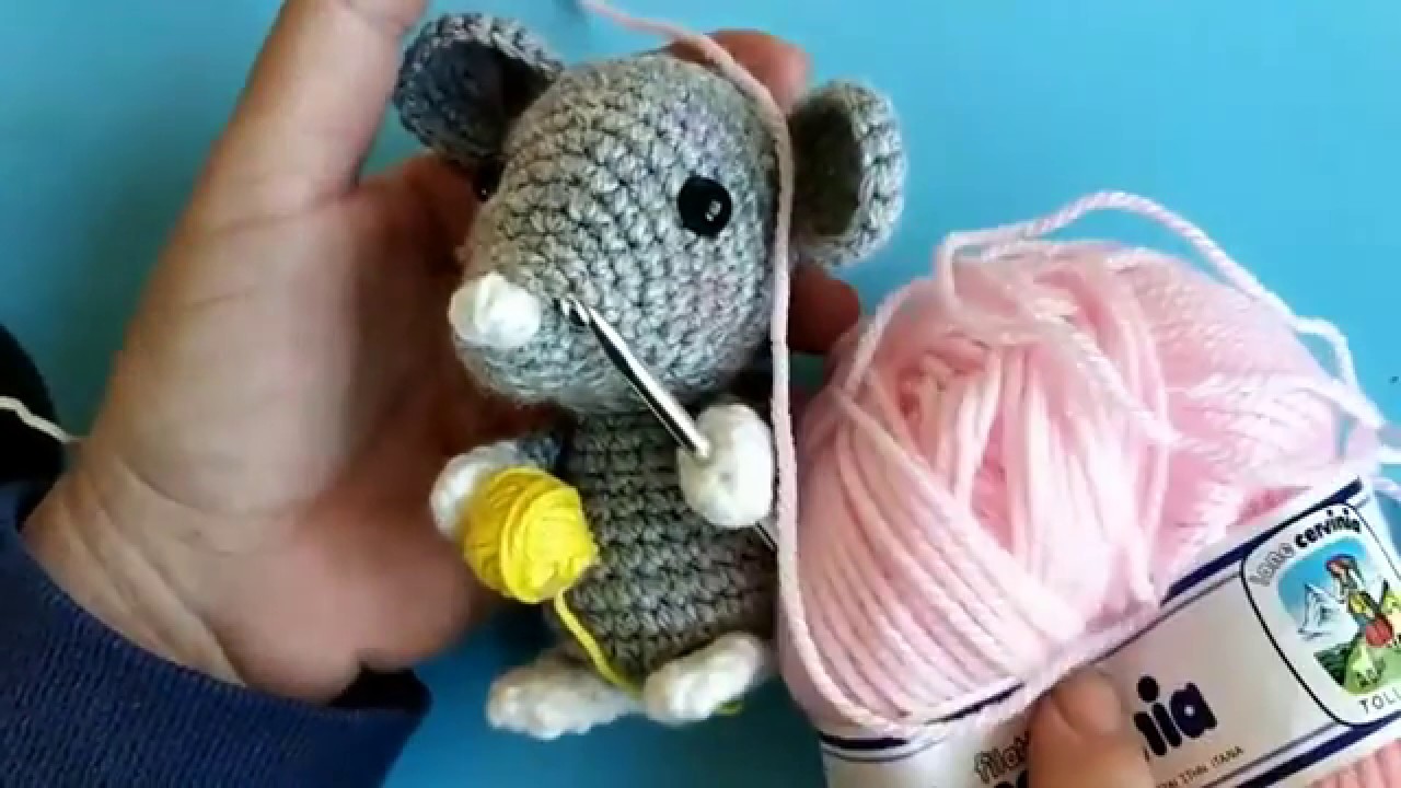 Topolino amigurumi #amigurumi #topolino