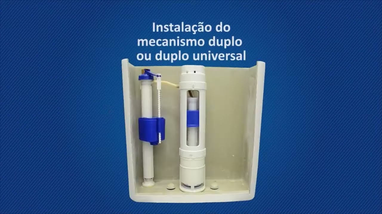 Tutorial Passo À Passo - Mecanismo Descarga Duplo e Duplo Universal Astra - danielEletro.com