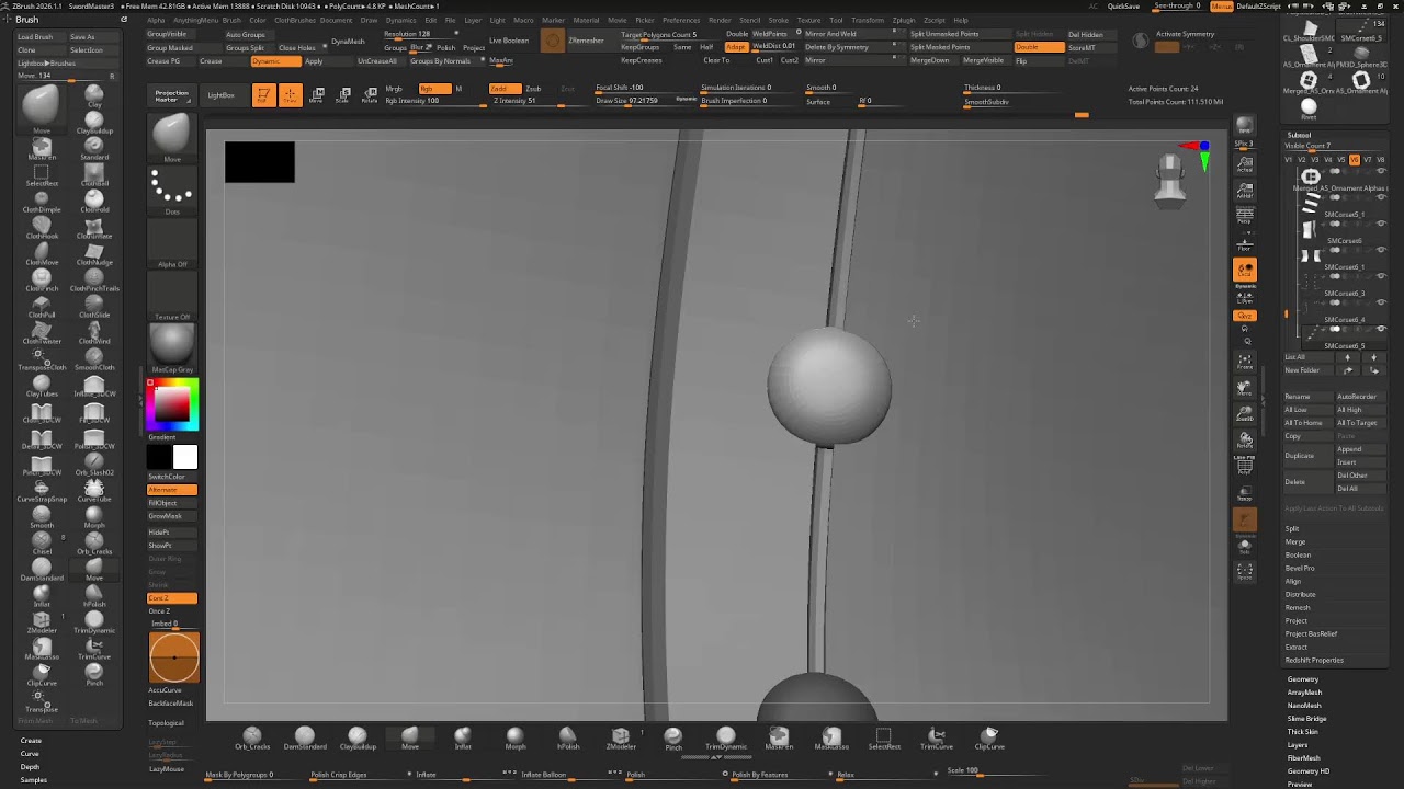 Creating Sword Master in Zbrush 🖌