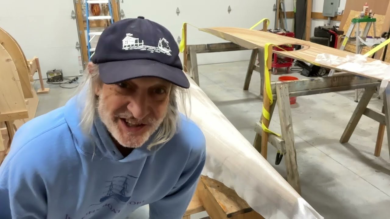 How to Fiberglass a Kayak Hull - Yukon Build- Ep. 13