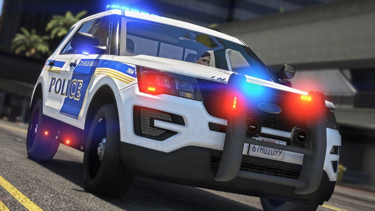 LSPDFR - Day 1016 - 18 Wheeler Stops Police Pursuit