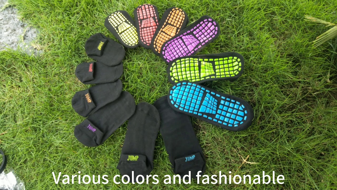 What are jump socks ? What do you wear to jump in ? ? What are trampoline socks ???