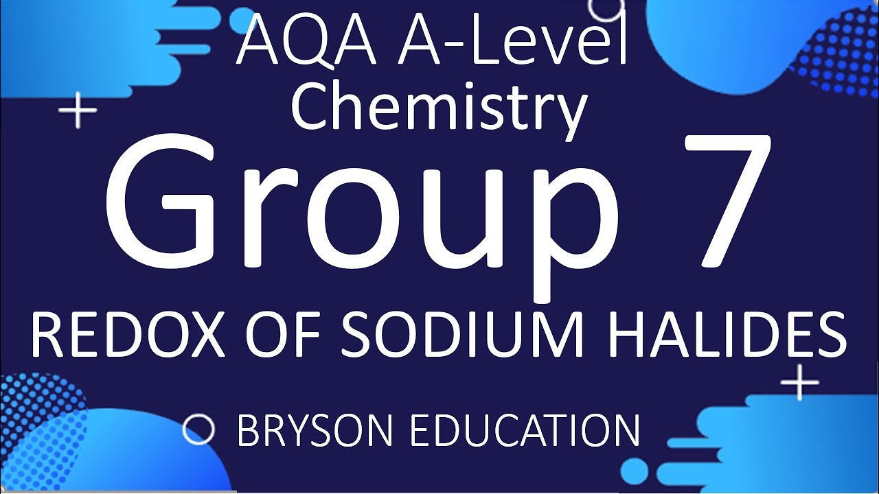 AQA A Level Chemistry - Redox of Sodium Halides with H2SO4