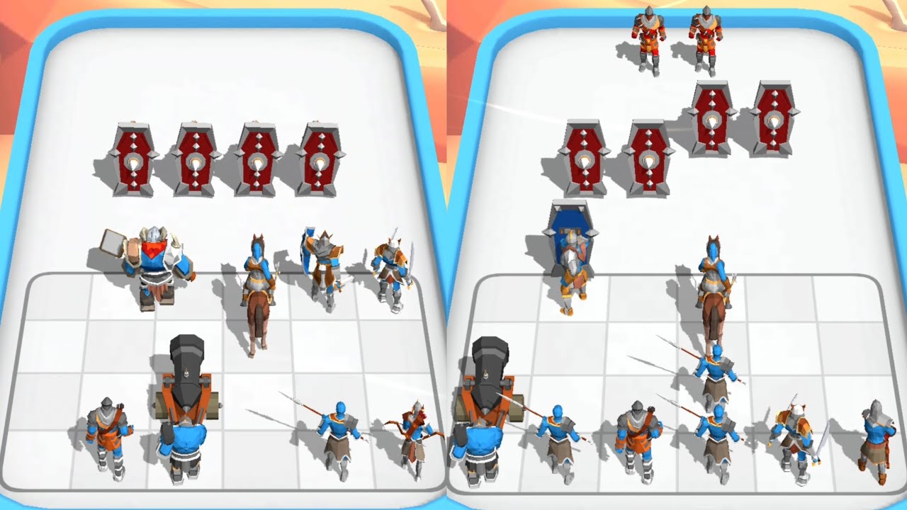 Merge Battle Samurai Army vs Giant Boss! ⚔️ Ultimate War
