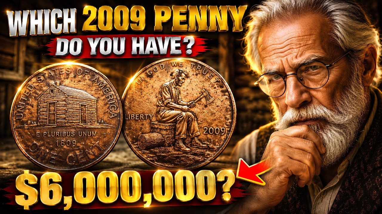 ВАША МОНЕТА В 1 ПЕННИ 2009 ГОДА НЕОБЫЧНАЯ &mdash; Проверьте прямо сейчас!