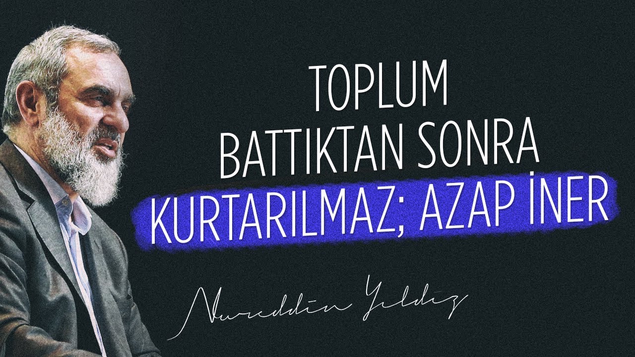 TOPLUM BATTIKTAN SONRA KURTARILMAZ; AZAP İNER | Nureddin Yıldız