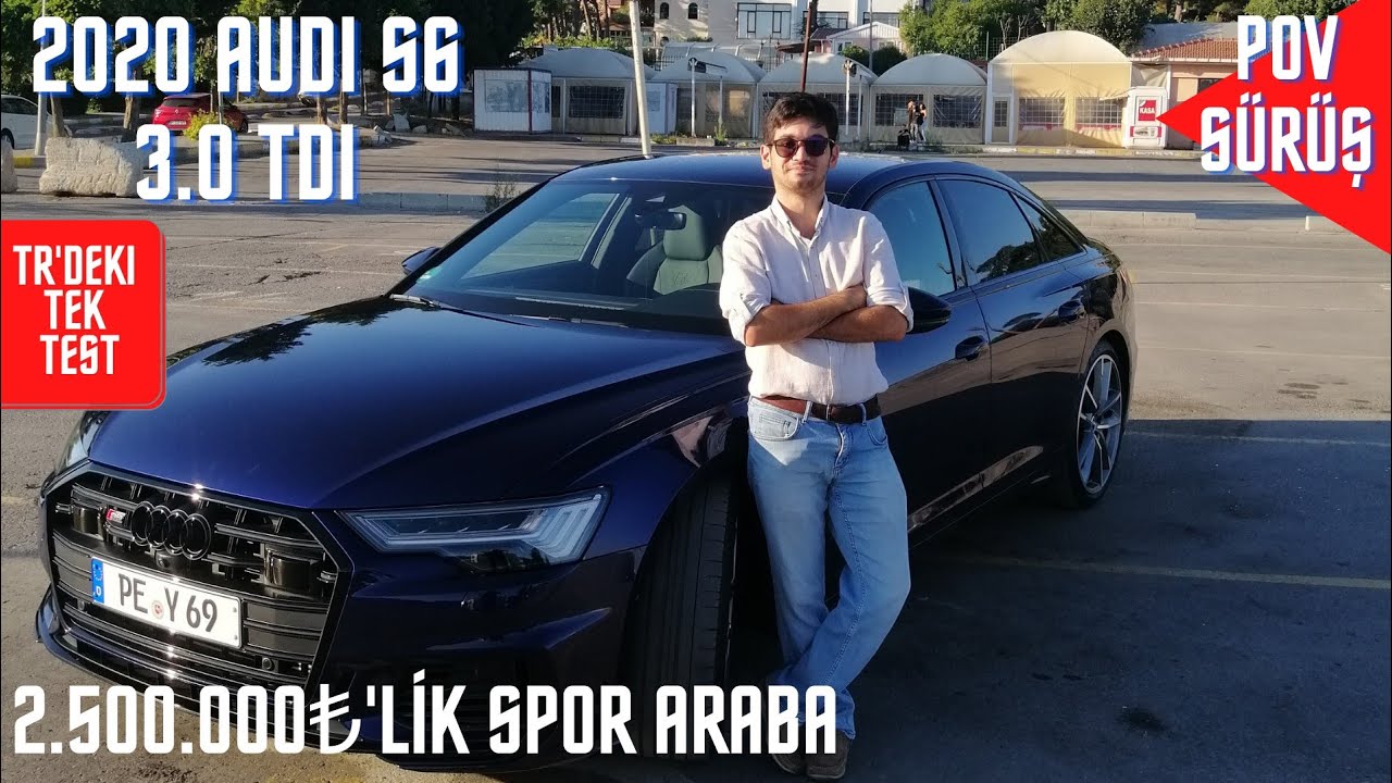 S6'yı Sürdüm! | Yeni Audi S6 TDİ | POV Sürüş | Egzoz Sesi Efsaneee!!! #s6 #audi #2020