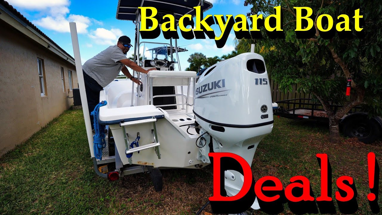 Backyard Boat Deals are Selling ! Buyers Snatch Up the Hot Deals on OfferUp and Facebook ! (BBD)