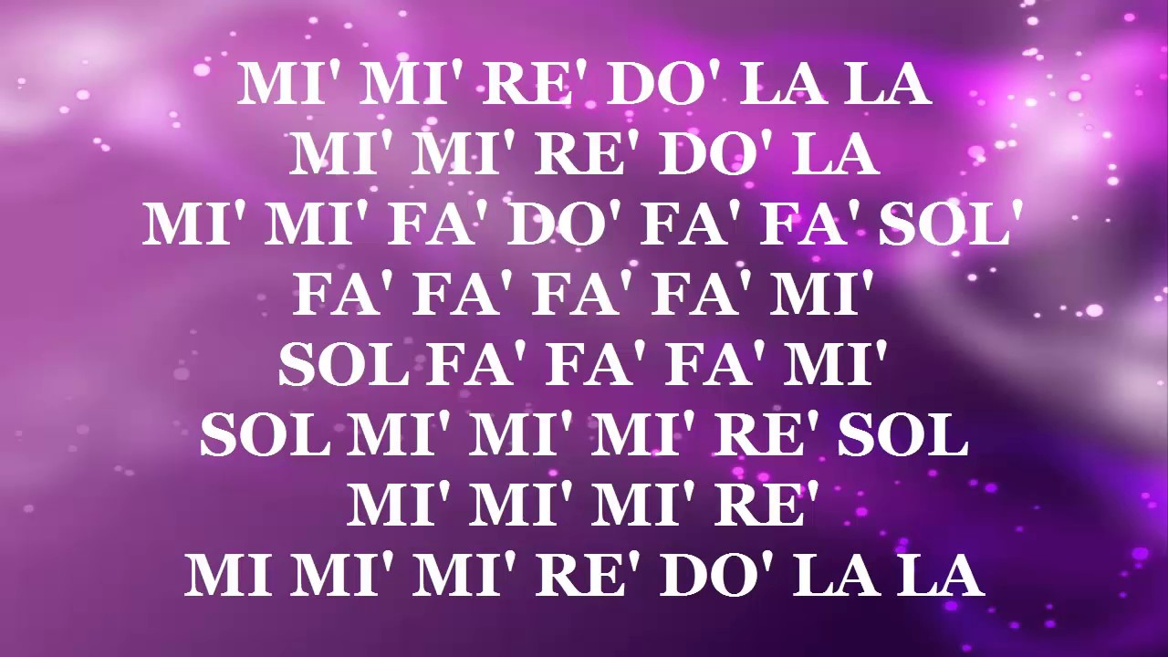 Notas de la Canción 