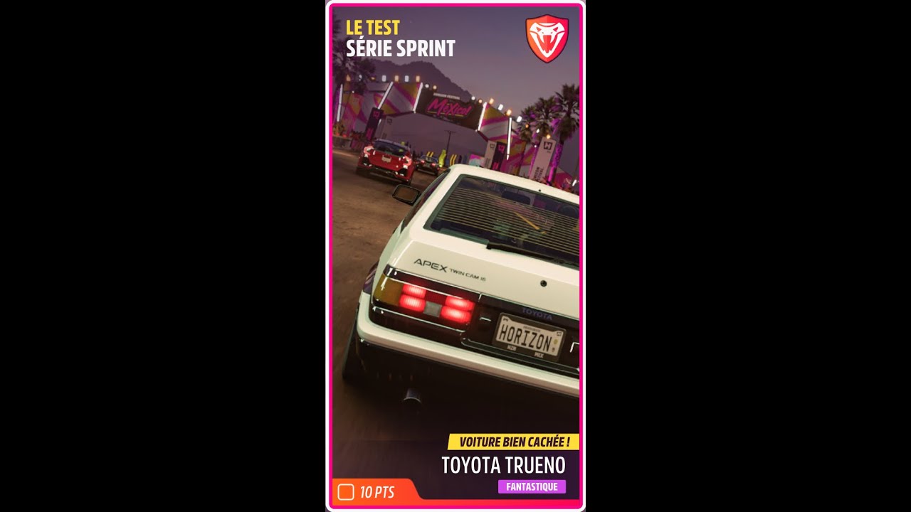 LE TEST - S&Eacute;RIE SPRINT