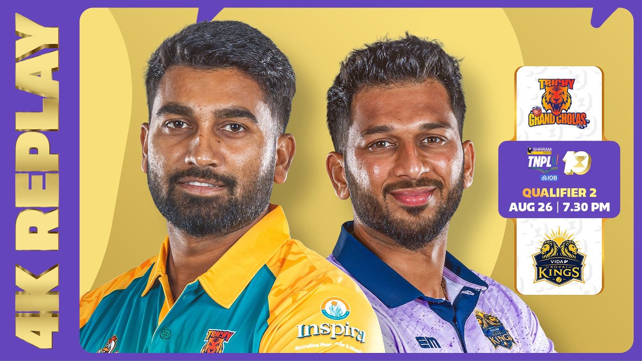 Watch Full Replay in 4K | Shriram Capital TNPL 2026 | M31 | Qualifier 2 | TGC vs VKK