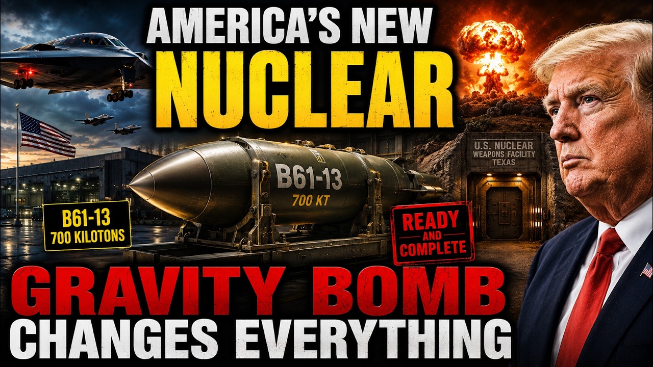 America's New Nuclear Gravity Bomb Changes Everything &mdash; Here's Why