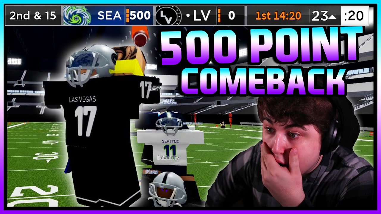 THE 500 POINT COMEBACK! (Football Fusion 2 Funny Moments)
