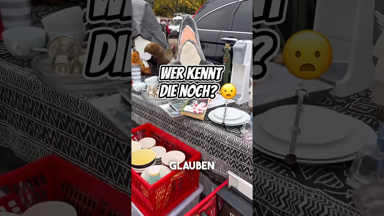 Wer erinnert sich an diese Teile?🫠 #fypyoutube #flohmarkt #deals #retro #thriftwithme #kindheit