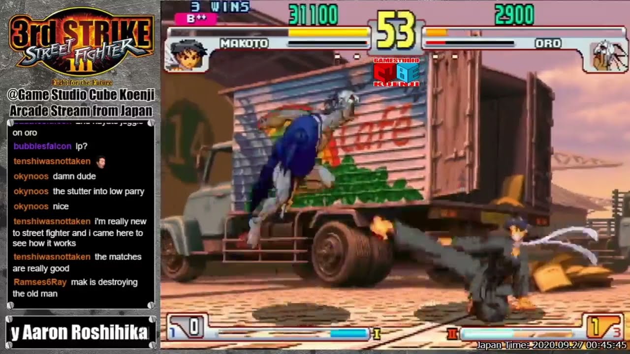 High lvl SFIII 3rd Strike gameplay