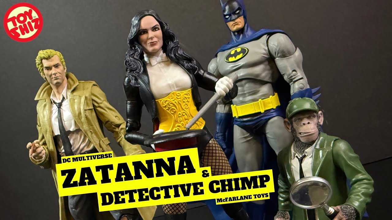 Затанна и детектив Шимпанзе, 2026 год | Коллекционное издание DC Multiverse | McFarlane Toys
