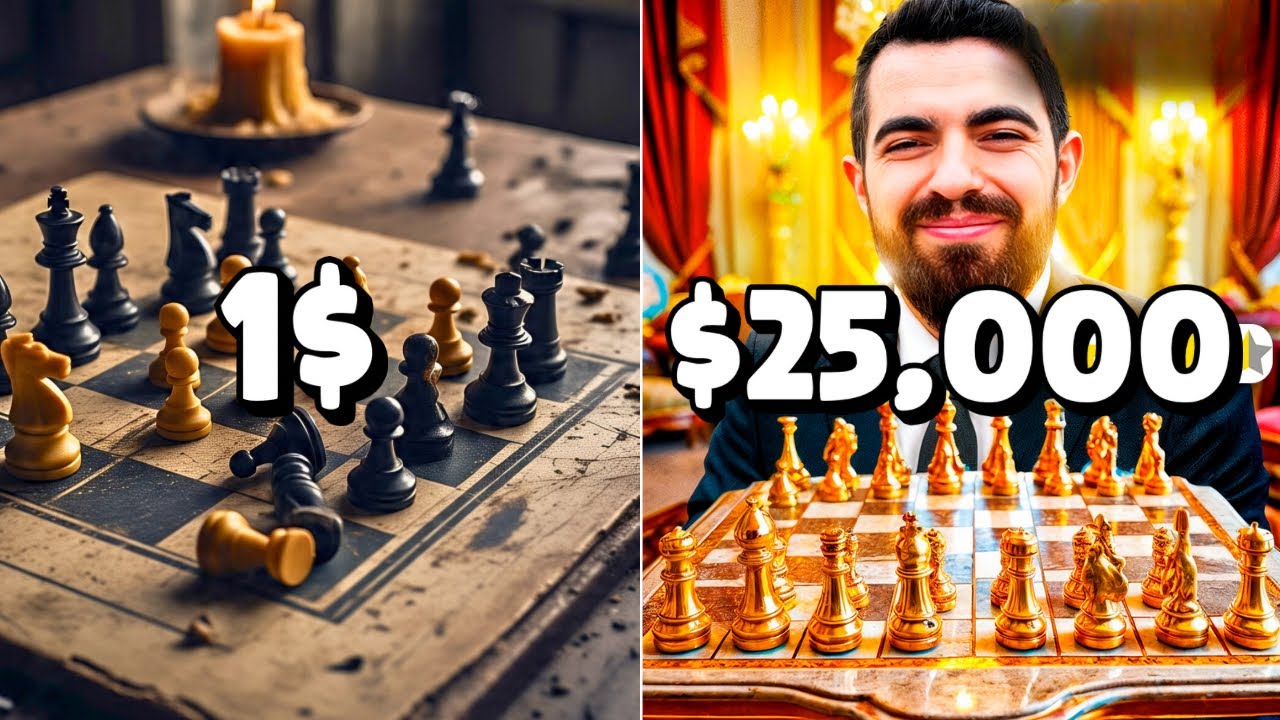 $1 VS $25,000 AJEDREZ!