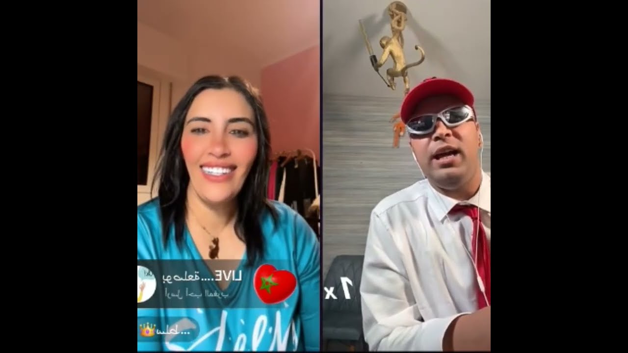  الياس المالكي كينتقد مليكه امراه نزار في اللايف