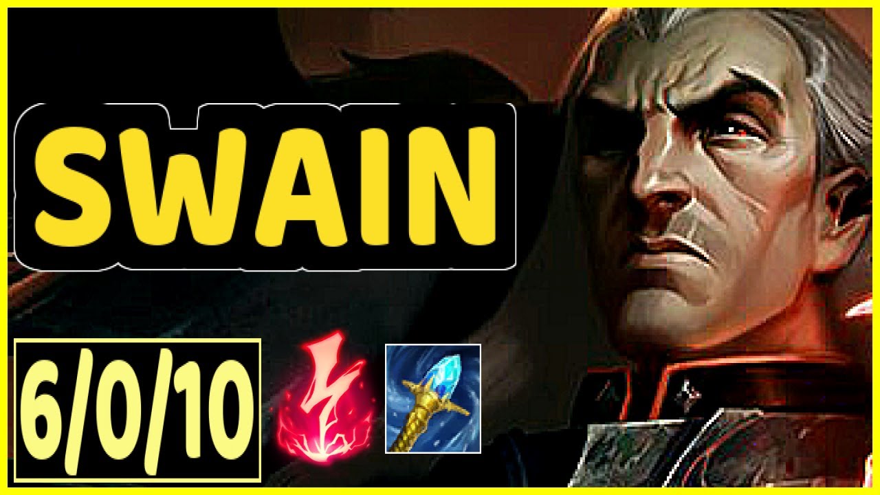 SWAIN VS ANIVIA - 6/0/10 KDA SUPPORT GAMEPLAY EMERALD III