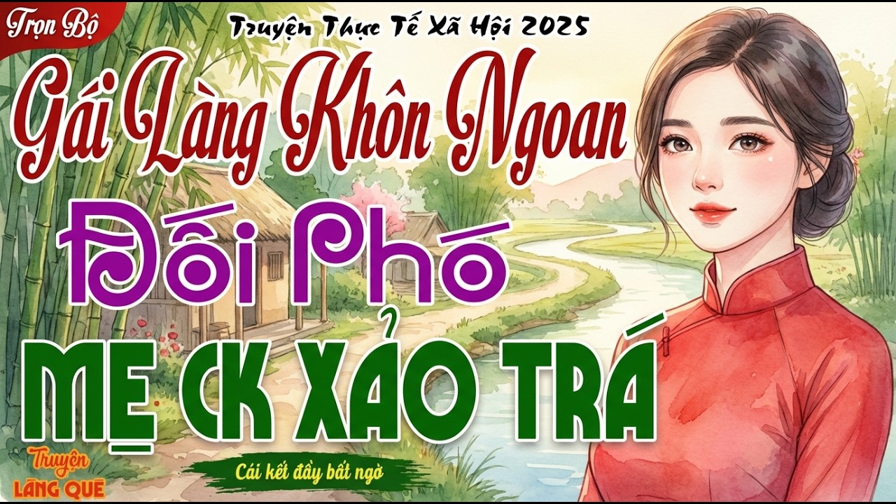 Truyện Hay Càng Nghe Càng Cuốn： ＂GÁI LÀNG KHÔN NGOAN ĐỐI PHÓ MẸ CHỒNG XẢO TRÁ＂ - Kể chuyện đêm khuya