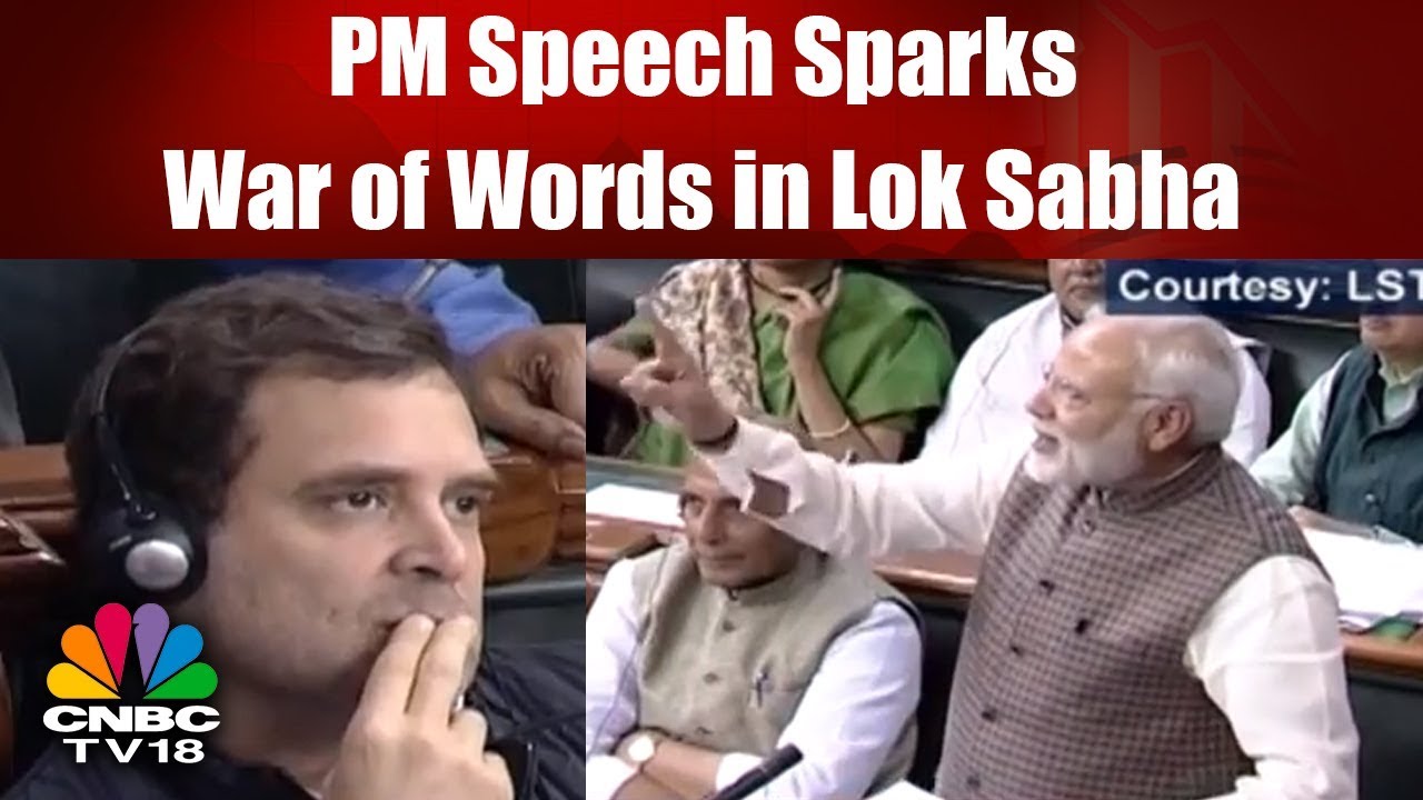 PM Speech Sparks War of Words in Lok Sabha | Political Exchange | CNBC TV18