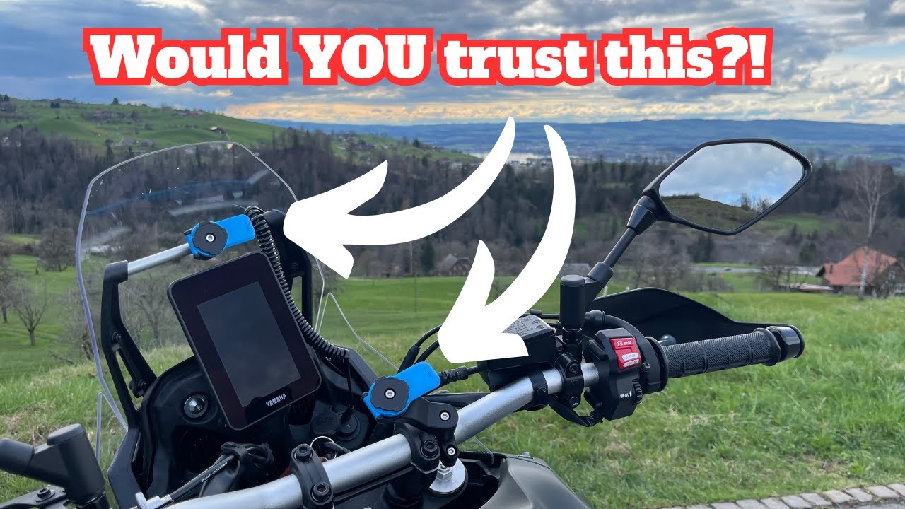 $10 Quad Lock Copy Motorcycle Phone Mounts – Any good?