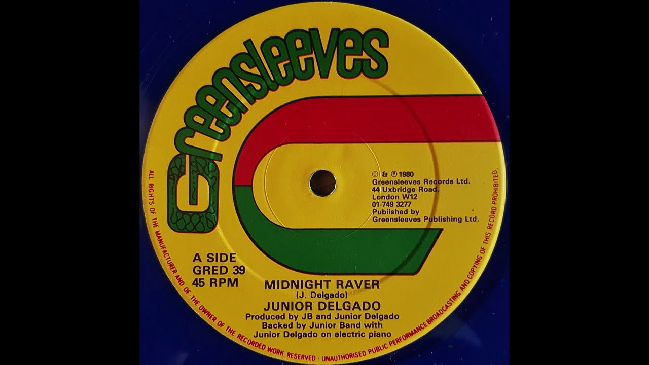 JUNIOR DELGADO - Midnight Raver [1980)