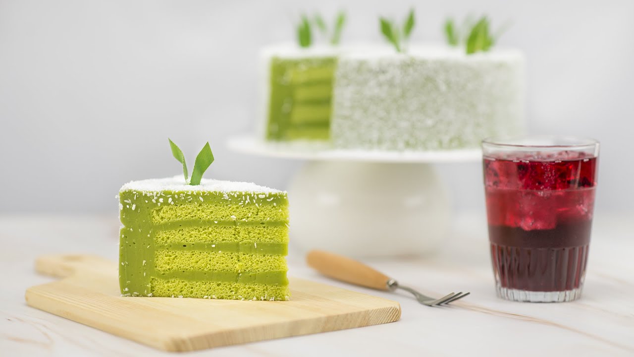 Pandan Kaya Layer Cake | 香兰咖椰蛋糕