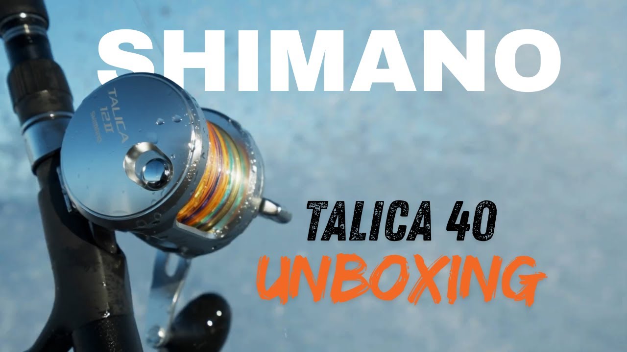 Распаковываем НОВУЮ Shimano Talica 40 2025 года — создана для крупной игры