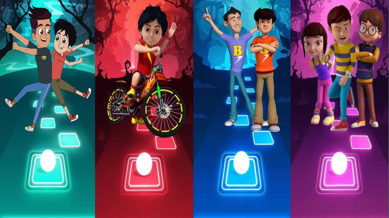 Chikoo and Bunty Vs Shiva Vs Gattu Battu Vs Rudra (New Video) - Tiles Hop EDM Rush