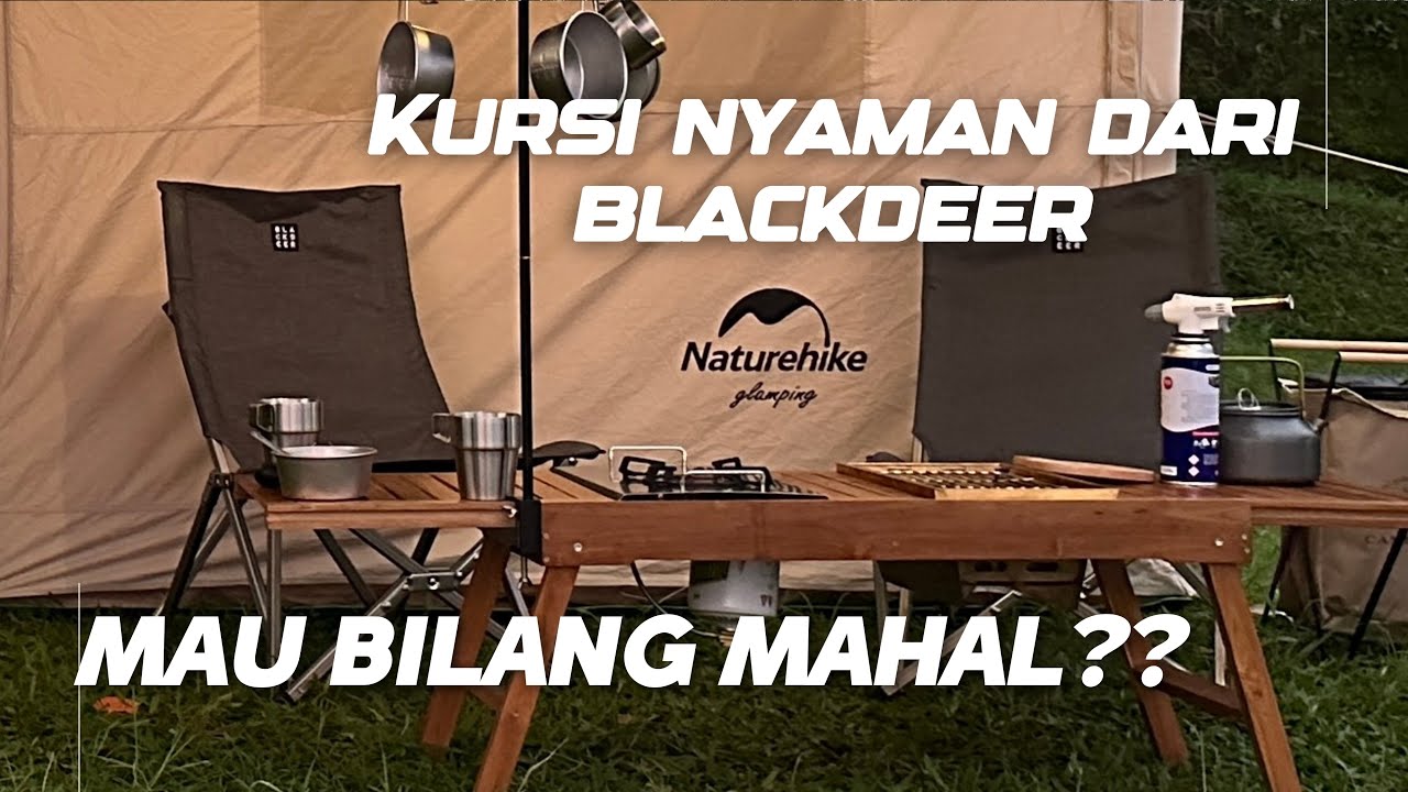 Unboxing & Review kursi camping lipat nyaman murah