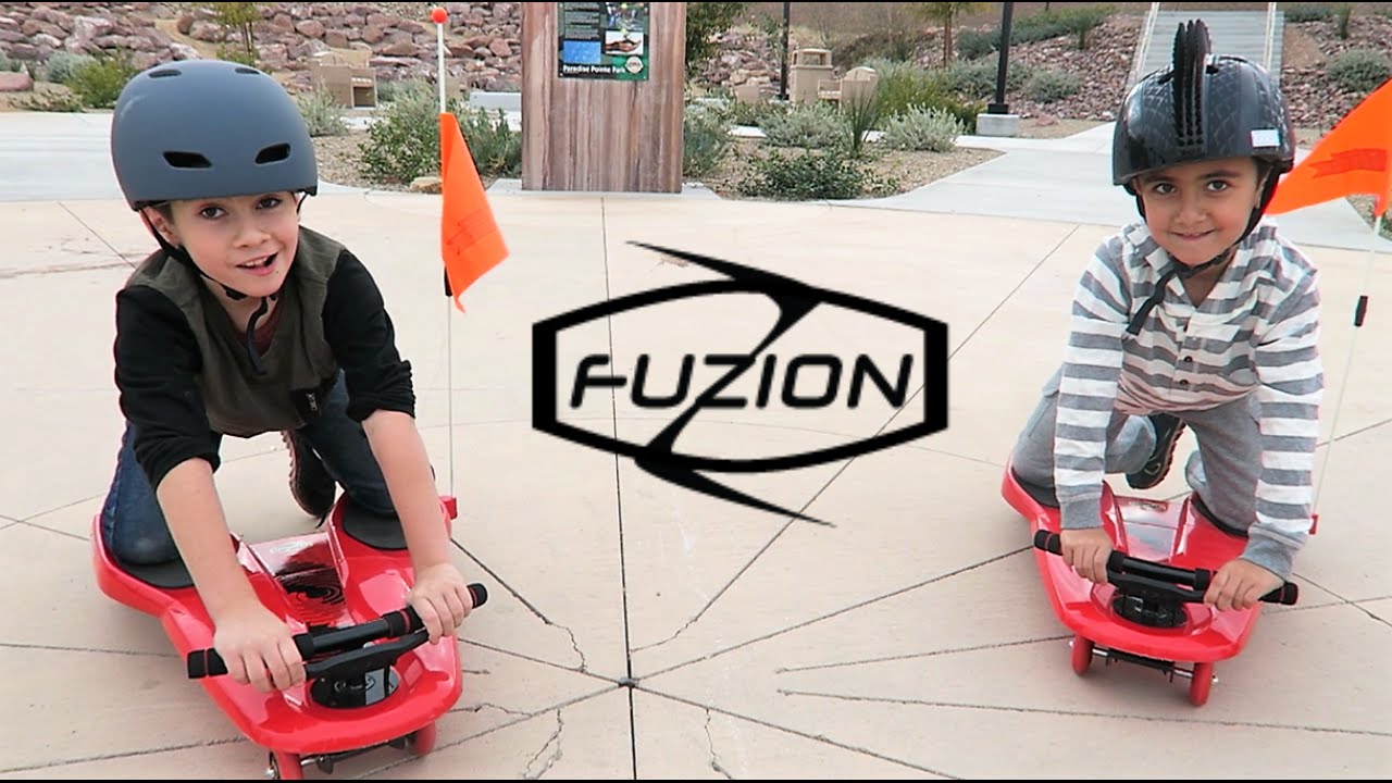FUZION SPINNER SHARK KNEEBOARD | BEST KID TOY SCOOTER | PHILLIPS FamBam Fuzion Scooters