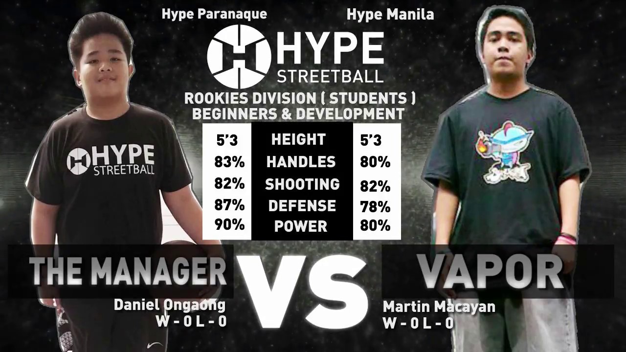 Hype Streetball - The Manager vs Vapor