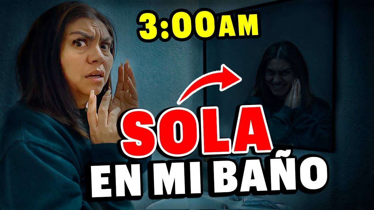 🌒3AM ¡ESTOY SOLA EN MI BAÑO!🚿l Yadeli Merlin🤍