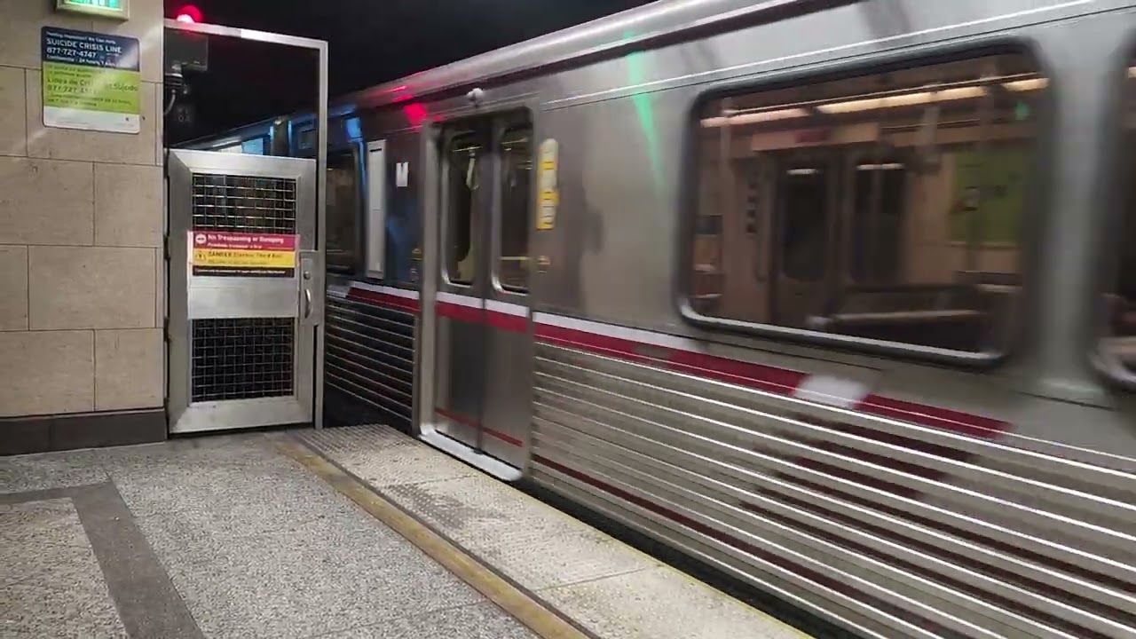 Los Angeles Metro Rail 1991 Breda A650 