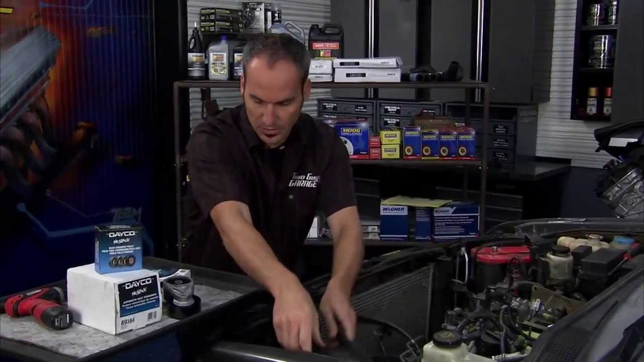 Dayco Serpentine Belts and Tensioners featured on Two Guys Garage