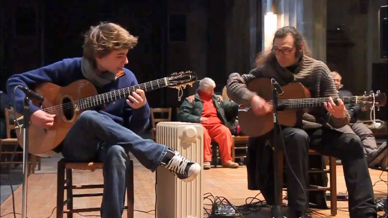 Antoine et Sébastien Boyer (guitares) - Le Piano de la Plage - Charles Trenet
