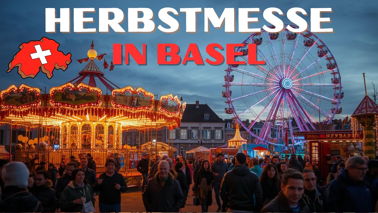Basel Herbstmesse 2025 🎡 | Ferris Wheel, Rides & Fair Highlights