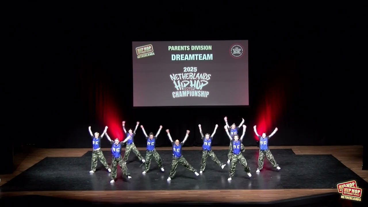 DREAMTEAM | 1st Place - Parents Division | Netherlands Hip Hop Dance Championship 2025